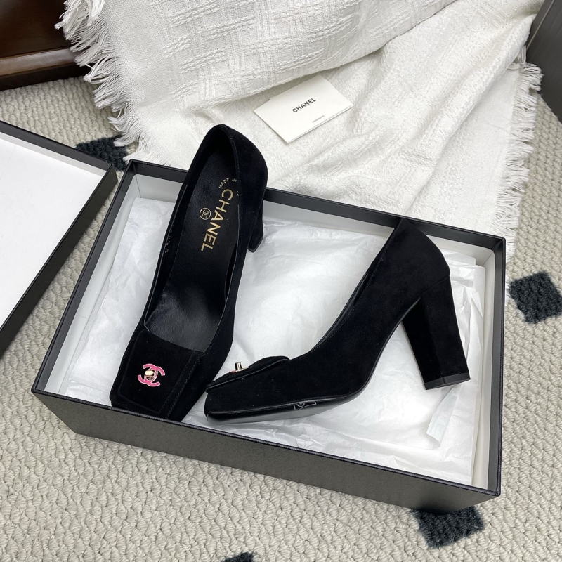 Ch**el heeled shoes